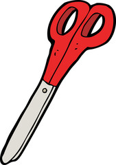 cartoon scissors