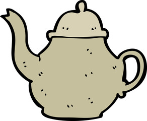 cartoon teapot