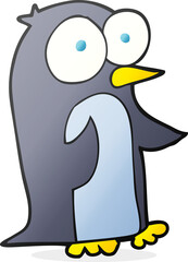 cartoon penguin