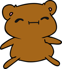 cartoon kawaii cute teddy bear