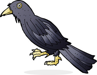 cartoon crow