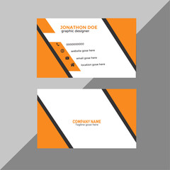 professional business card design. it is my own design.