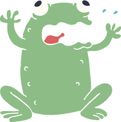 cartoon doodle crazy frog