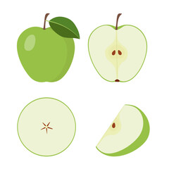 Green apple set