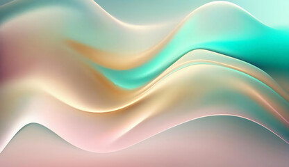 Fototapeta premium Abstract Background. Abstract Light Background. Abstract 3D Background. Abstract Fluid Wave 3D Background. Gradient design element for backgrounds, banners, wallpapers, posters and covers.