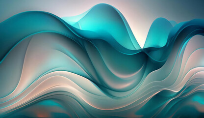 Abstract Background. Abstract Light Background. Abstract 3D Background. Abstract Fluid Wave 3D Background. Gradient design element for backgrounds, banners, wallpapers, posters and covers.