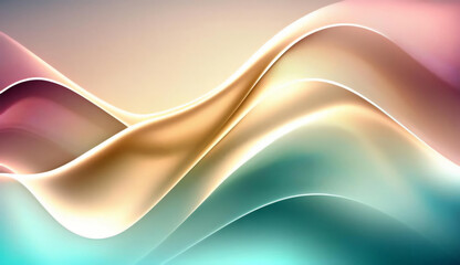 Abstract Background. Abstract Light Background. Abstract 3D Background. Abstract Fluid Wave 3D Background. Gradient design element for backgrounds, banners, wallpapers, posters and covers.
