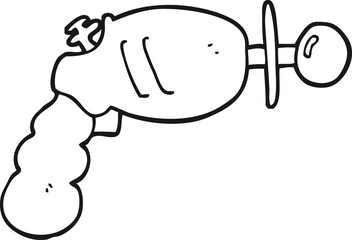 cartoon ray gun