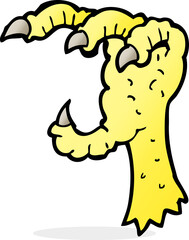cartoon eagle claw