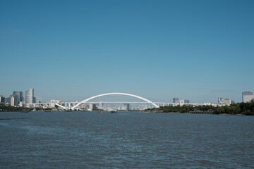 Obraz premium city harbour bridge