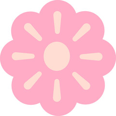 Pink Flower Element