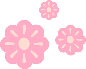 Pink Flower Element