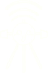 Space Satellite Chalk Drawing