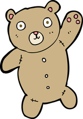 cartoon cute teddy bear