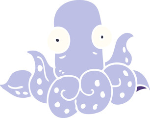 cartoon doodle funny octopus