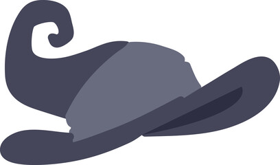 Obraz premium spooky witch hat