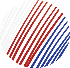 circle pattern line_red white blue _file eps