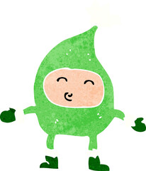 cartoon funny christmas character