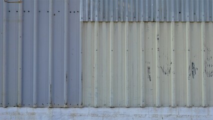 abstract background of metal plates