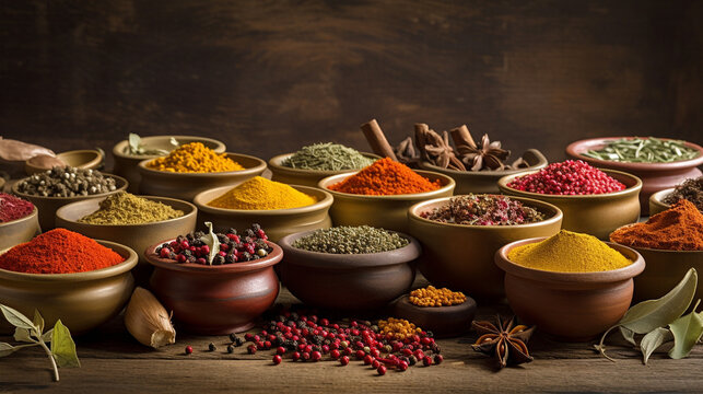 spices in the market