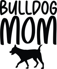 Bulldog mom