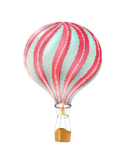 Realistic Hot Air Balloon