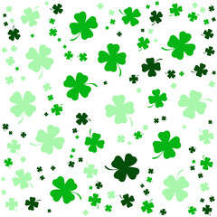 Fototapeta premium Vector illustration of Happy Saint Patrick's Day logotype. Hand sketched Irish celebration design. Beer festival lettering typography icon. Drawn typography St. Patricks day