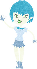 cartoon vampire girl