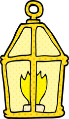 cartoon doodle lantern