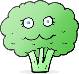 cartoon broccoli