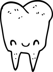 cartoon tooth