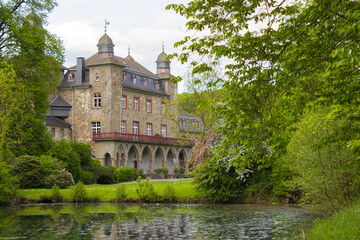 Fototapeta na wymiar Gimborn Castle, Bergisches Land, Germany
