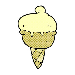 cartoon ice cream