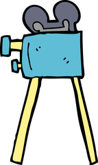 cartoon movie camera