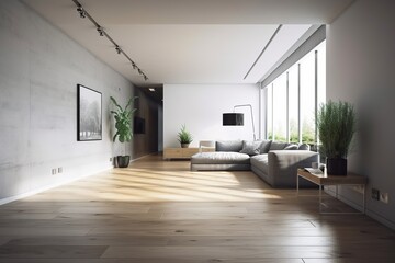 Naklejka na ściany i meble modern loft interior design