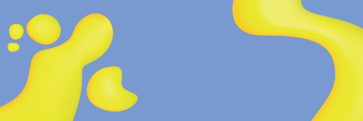 abstract banner in pop colors - modern design