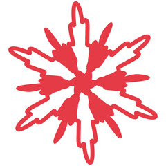 Blooming flower line icon