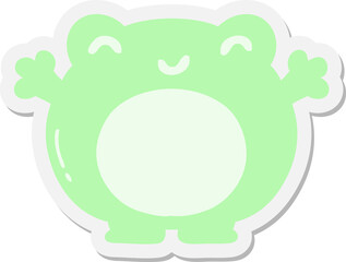 frog sticker