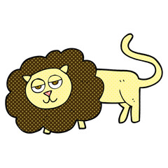cartoon lion
