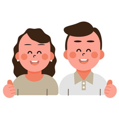 Fototapeta premium Family time Father and Mother 