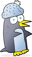 cartoon penguin