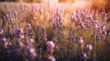field of lavender in bloom