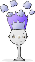cartoon magic goblet
