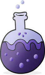 cartoon magic potion