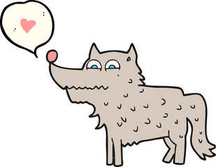 speech bubble cartoon dog