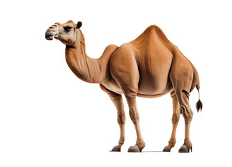 camel isolated on white background