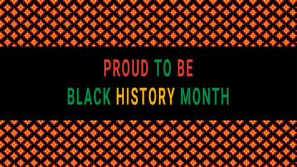 Black history month social media post