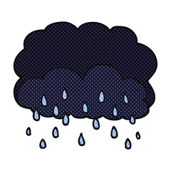 cartoon thundercloud