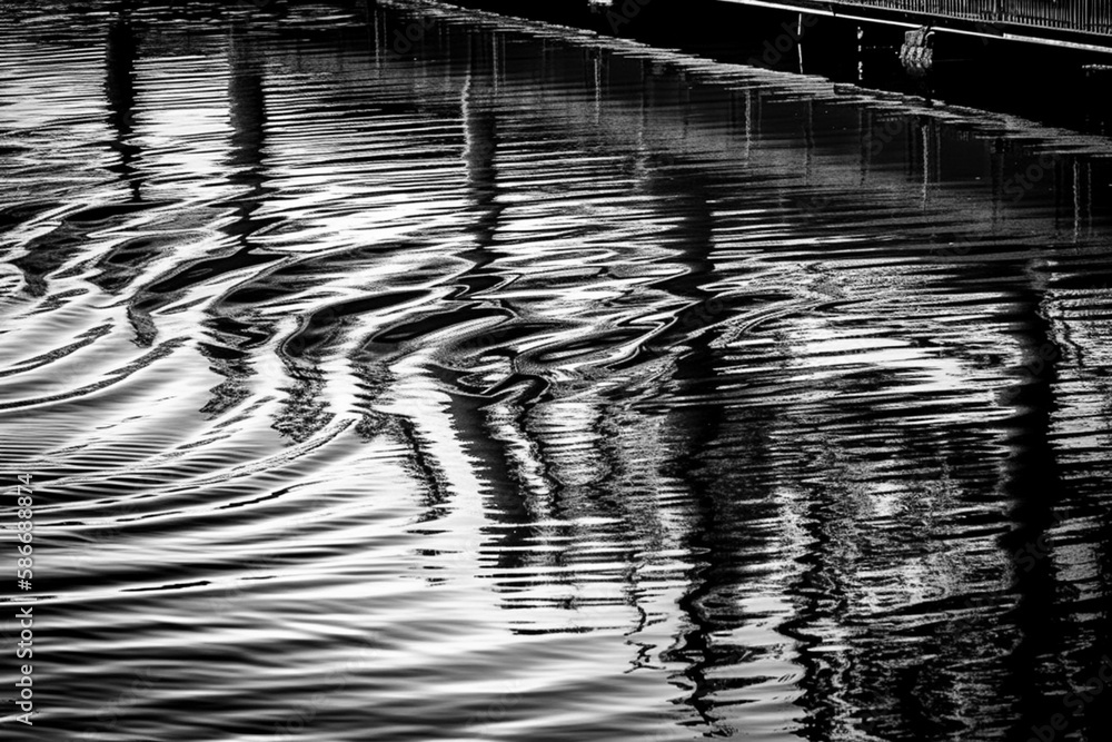 Poster abstract patterns monochrome background. high resolution black and white image