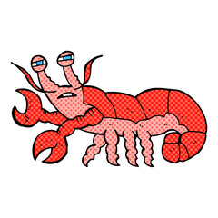 cartoon lobster